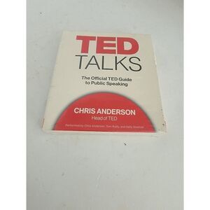 Ted Talks Guide to Public Speaking by Chris Anderson NWOT